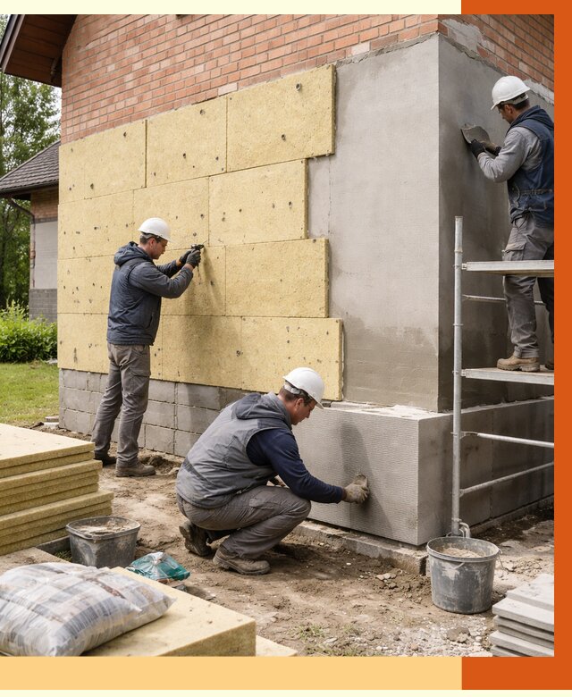 Утепление частного дома в Сибае под ключ от 7707 руб/м2 — недорого | ТепломастерСба