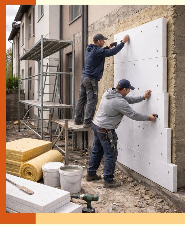 Утепление таунхауса с гарантией комфорта в Сибае