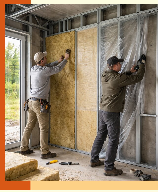 Утепление дома из ЛСТК в Сибае с гарантией качества и эффективности