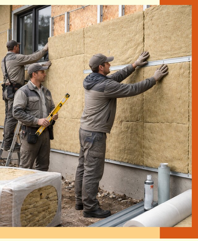 Утепление дома из SIP панелей в Сибае от 6371 руб./м² под ключ | ТепломастерСба