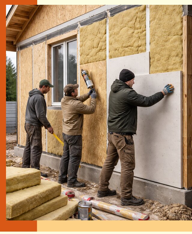 Профессиональное утепление дома из SIP-панелей в Сибае