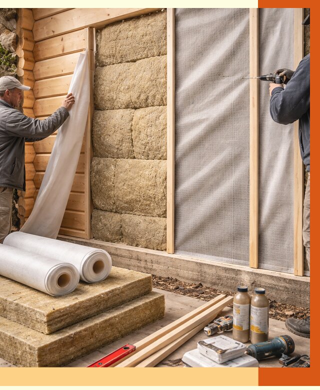 Утепление дома из минибруса в Сибае от 4624 руб/м2 — заказать профессионально | ТепломастерСба