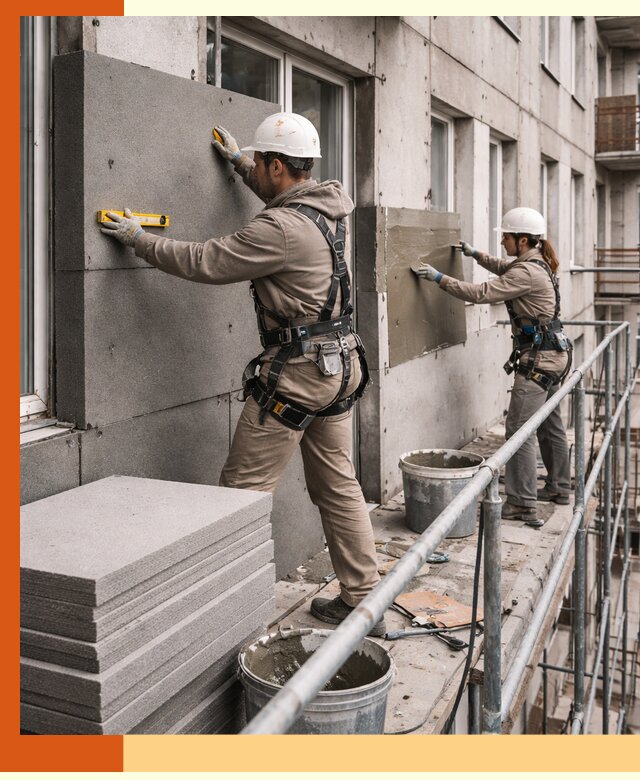 Утепление квартиры снаружи под ключ в Сибае