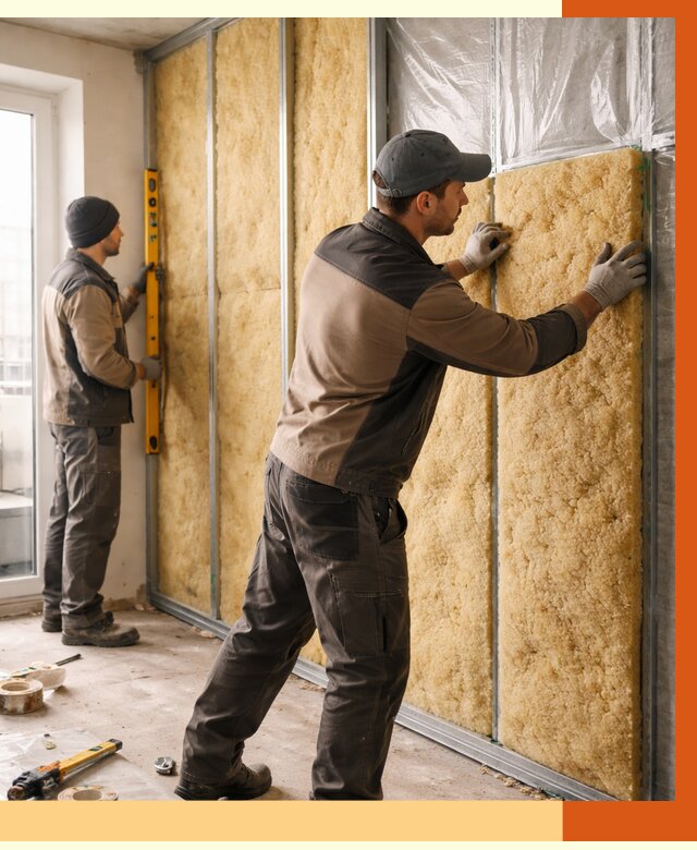 Утепление квартиры изнутри в Сибае от 4470 руб. за м2 | Проф. работы ТепломастерСба