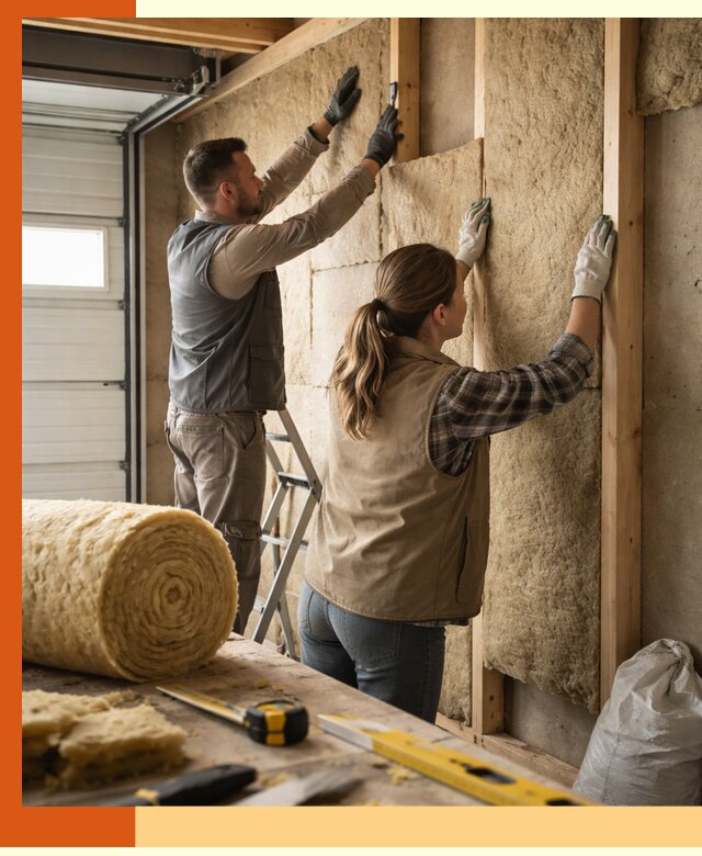 Утепление гаража изнутри в Сибае: быстро и надежно