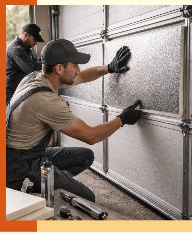 Утепление гаражных ворот в Сибае качественно и надежно