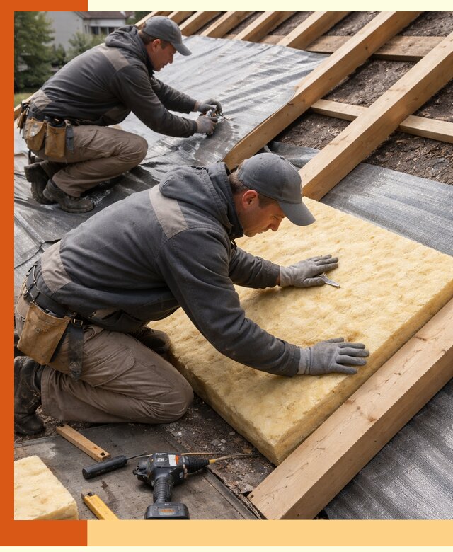 Профессиональное утепление крыши в Сибае качественно и надежно