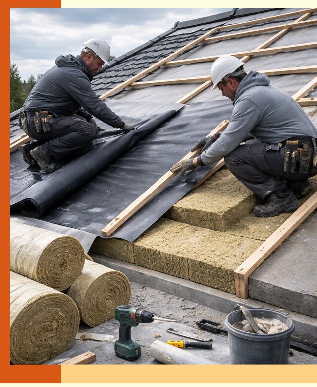 Утепление крыши снаружи в Сибае: профессиональная теплоизоляция