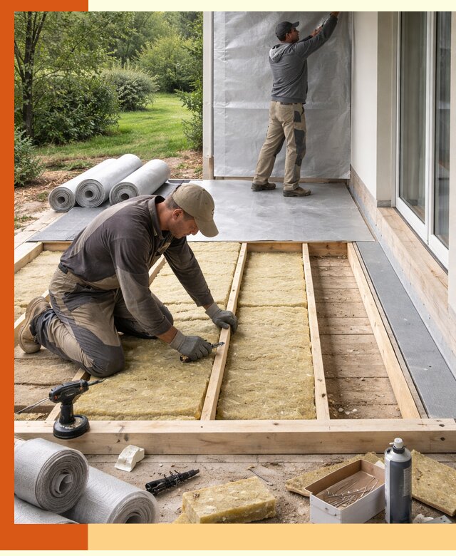 Утепление террасы в Сибае — тепло и защита круглогодично