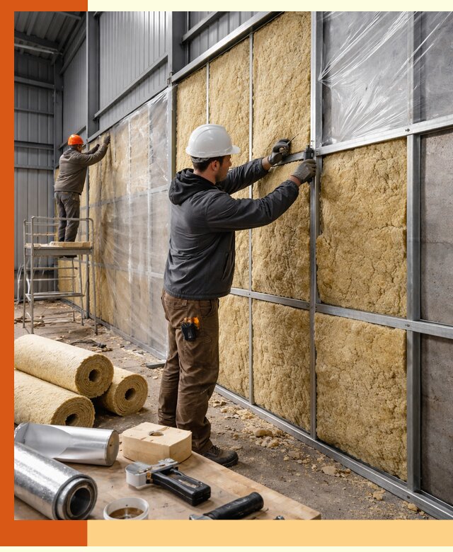 Утепление ангара в Сибае — профессиональная теплоизоляция помещений