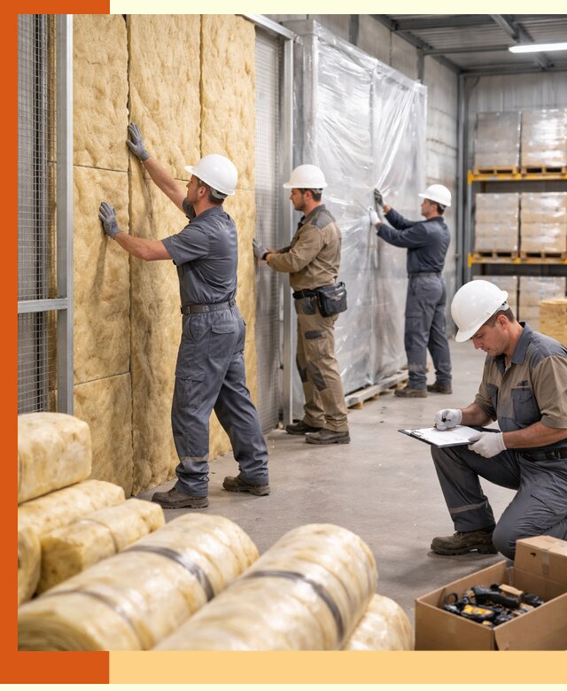 Утепление склада готовой продукции в Сибае качественно и быстро