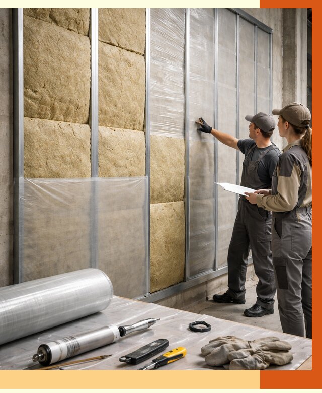 Утепление склада химсырья в Сибае от 4624 руб. под ключ | ТепломастерСба