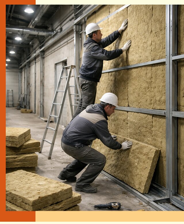 Утепление цеха под ключ в Сибае с гарантией качества