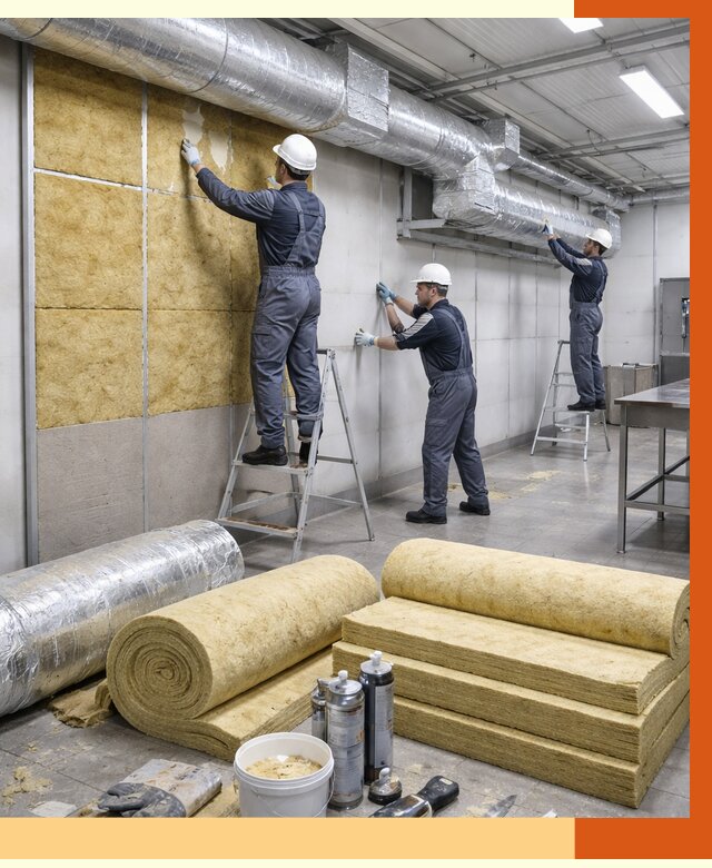 Утепление пищевого цеха в Сибае от 12845 руб./м² — комплексно под ключ | ТепломастерСба