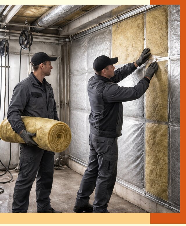 Утепление автомойки в Сибае от 8735 руб./м2 — комплексное утепление под ключ | ТепломастерСба