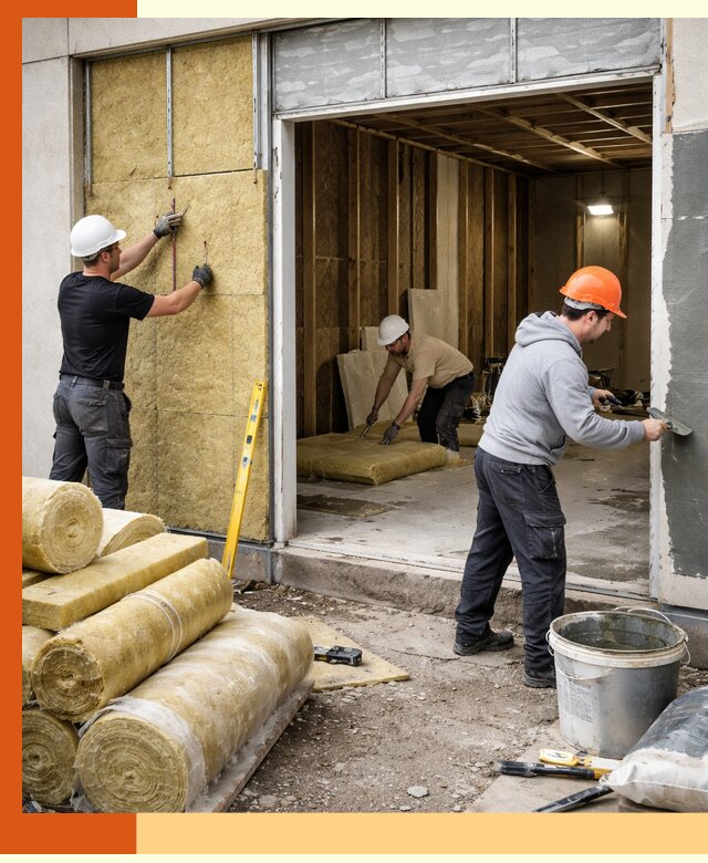 Утепление торгового павильона в Сибае — качественно и энергоэффективно