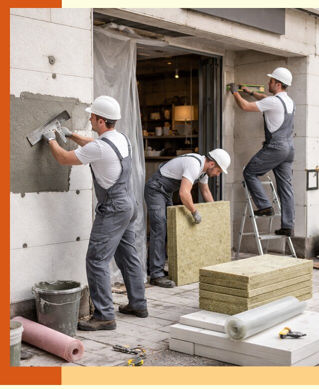 Утепление кафе в Сибае: профессиональная теплоизоляция и монтаж