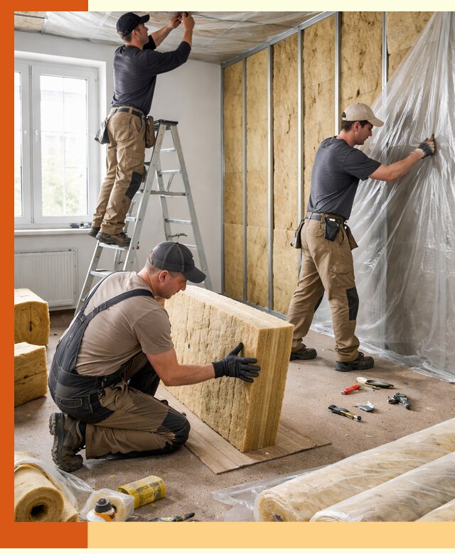 Утепление офисных помещений под ключ в Сибае