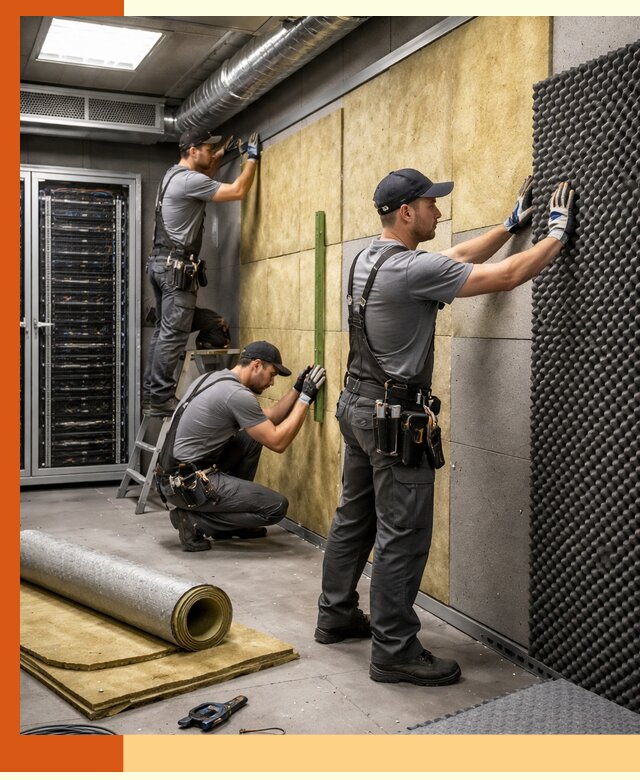 Утепление серверной комнаты профессионально в Сибае