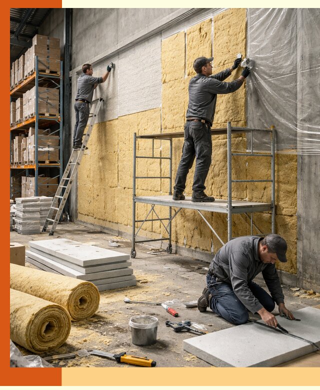 Утепление холодного склада под ключ в Сибае