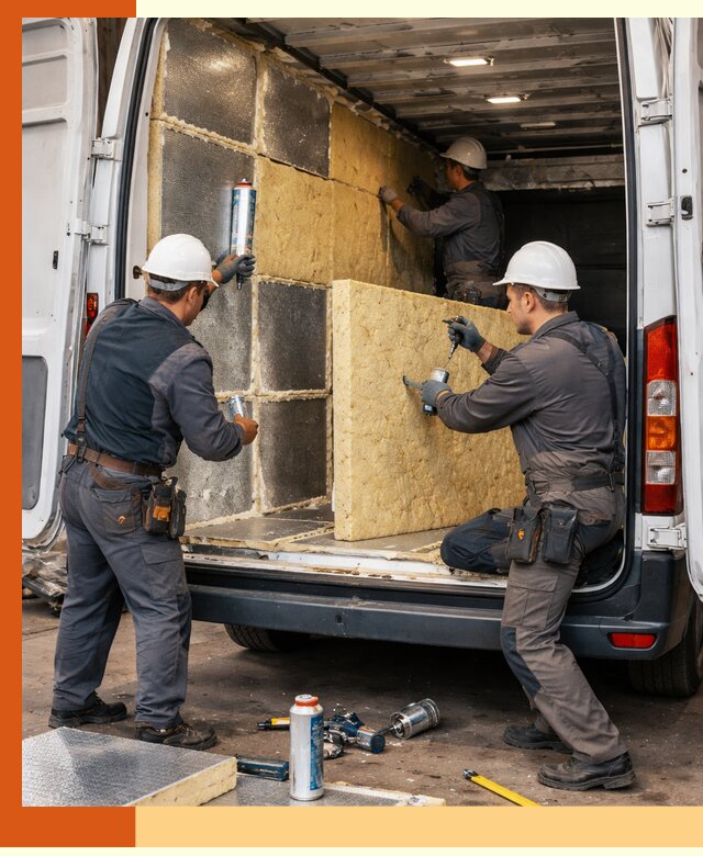 Утепление фургона-рефрижератора в Сибае для сохранения температуры