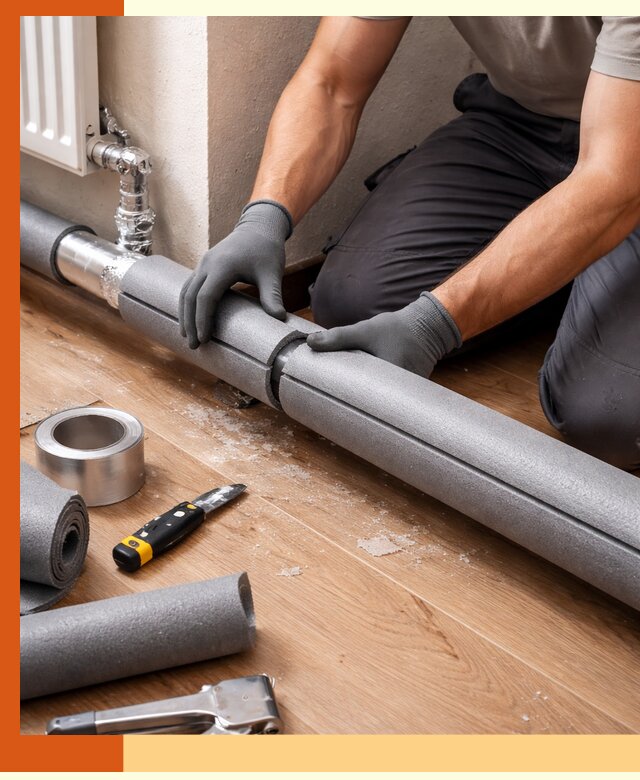 Утепление труб отопления в Сибае: теплоизоляция и защита сети