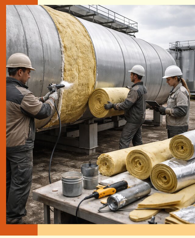 Утепление цистерны в Сибае — утеплители и монтаж под ключ