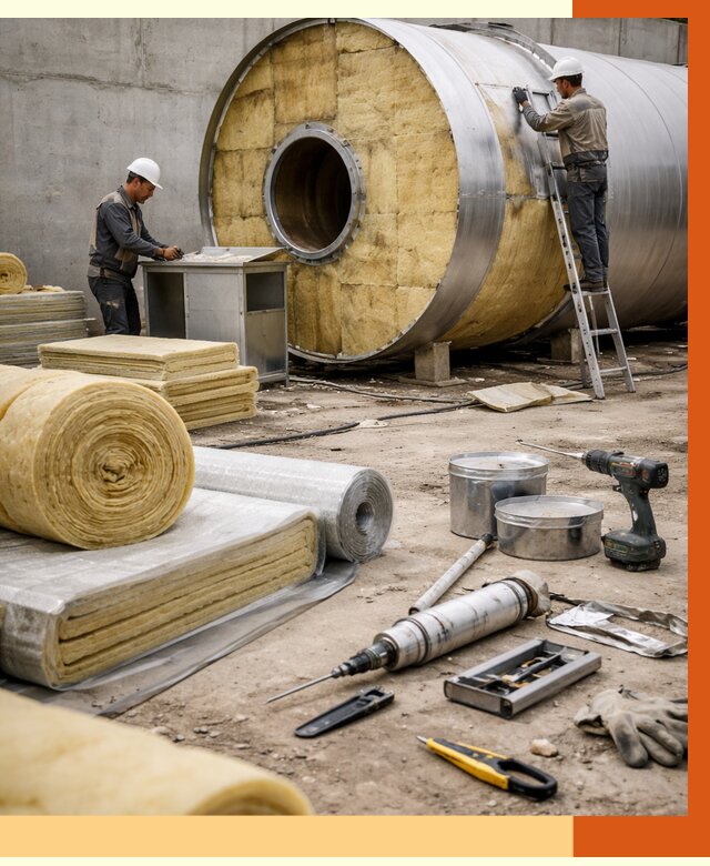 Утепление резервуара с топливом в Сибае от 28259 руб. под ключ | ТепломастерСба