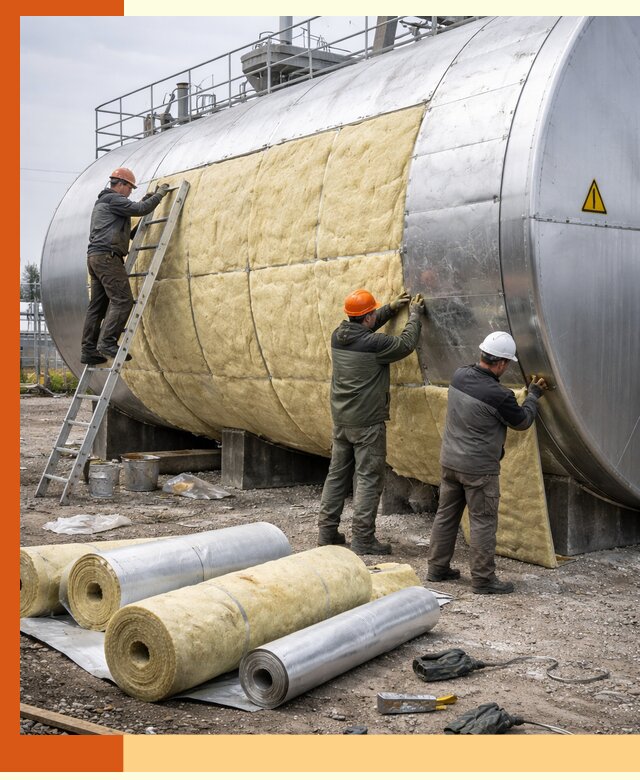 Утепление резервуаров с топливом в Сибае надежно и экономично