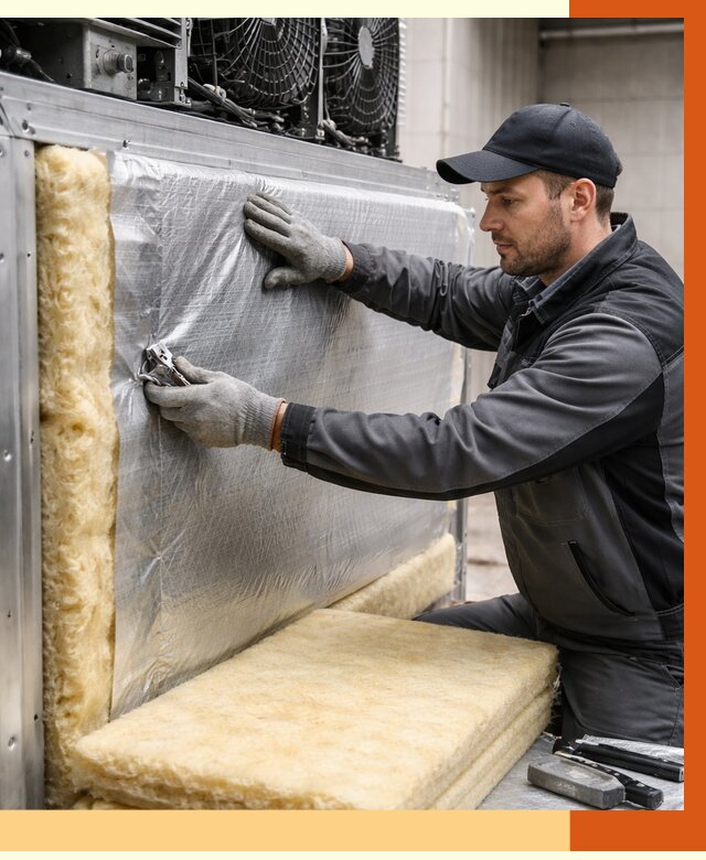 Утепление холодильного агрегата в Сибае от 8735 руб. под ключ | ТепломастерСба