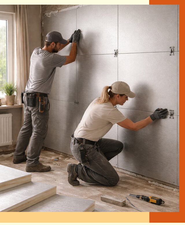 Утепление PIR панелями в Сибае от 4316 руб. под ключ | ТепломастерСба