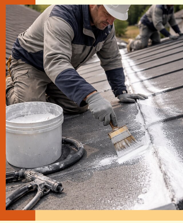 Утепление кровли жидкой теплоизоляцией в Сибае