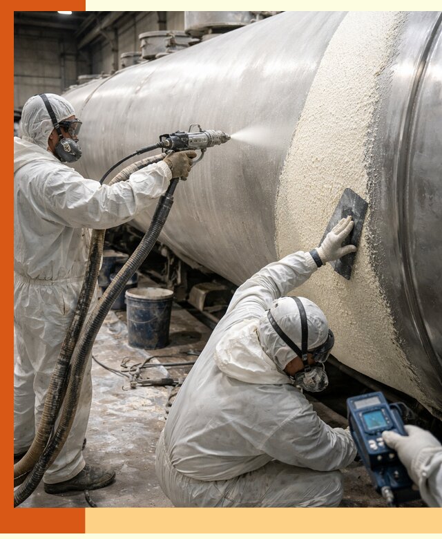 Утепление автоцистерн жидкой теплоизоляцией в Сибае