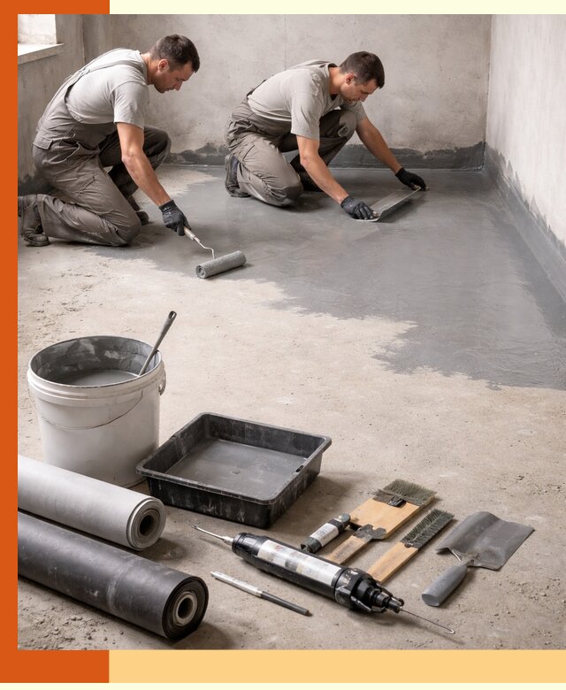 Гидроизоляция пола в Сибае — надежная защита от влаги и протечек