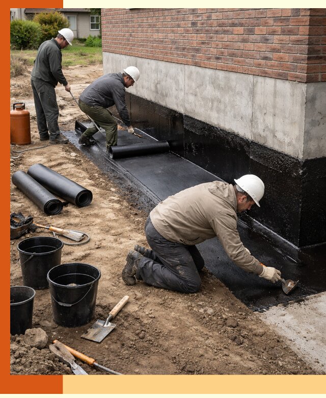 Гидроизоляция фундамента в Сибае: надежная защита строений