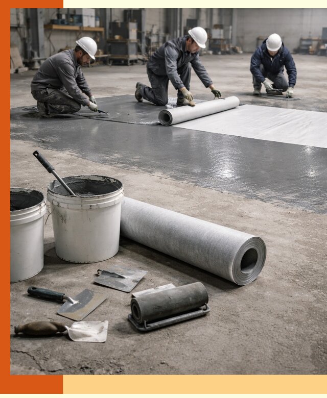 Гидроизоляция промышленного пола в Сибае — защита и долговечность