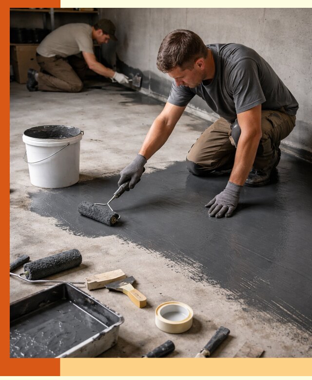 Гидроизоляция гаражного пола в Сибае — надежная защита от влаги