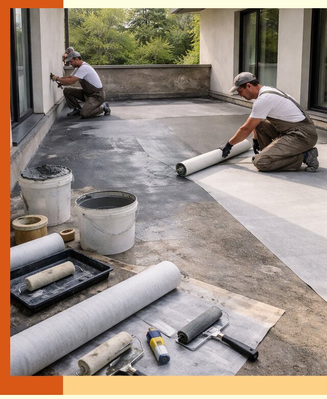 Гидроизоляция террасы в Сибае — надежная защита от влаги и протечек