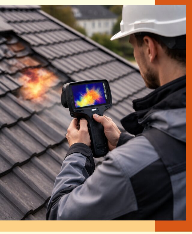 Тепловизионное обследование кровли в Сибае от 4624 руб. — ТепломастерСба под ключ