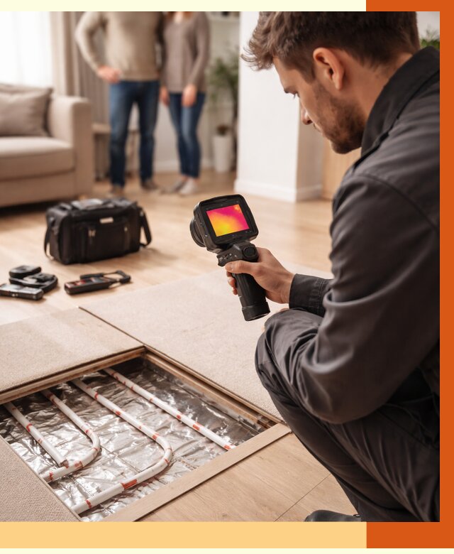 Тепловизионное обследование теплого пола в Сибае от 4624 руб. — ТепломастерСба