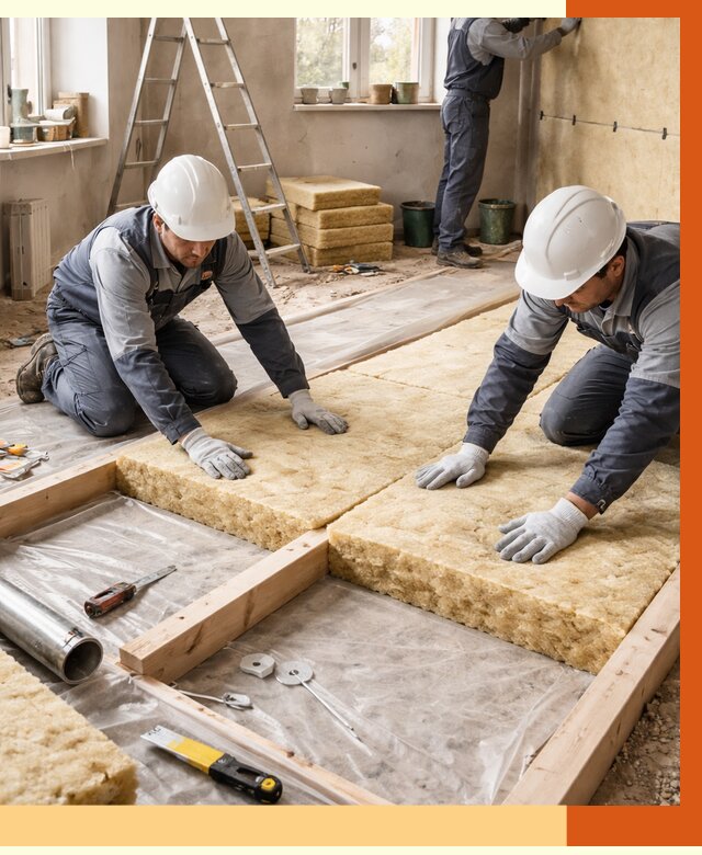 Восстановление теплоизоляции в Сибае от 8735 руб. — ремонт утепления под ключ | ТепломастерСба