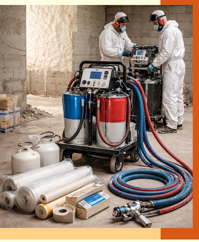 Аренда установки для напыления ППУ в Сибае от 35966 руб. | ТепломастерСба